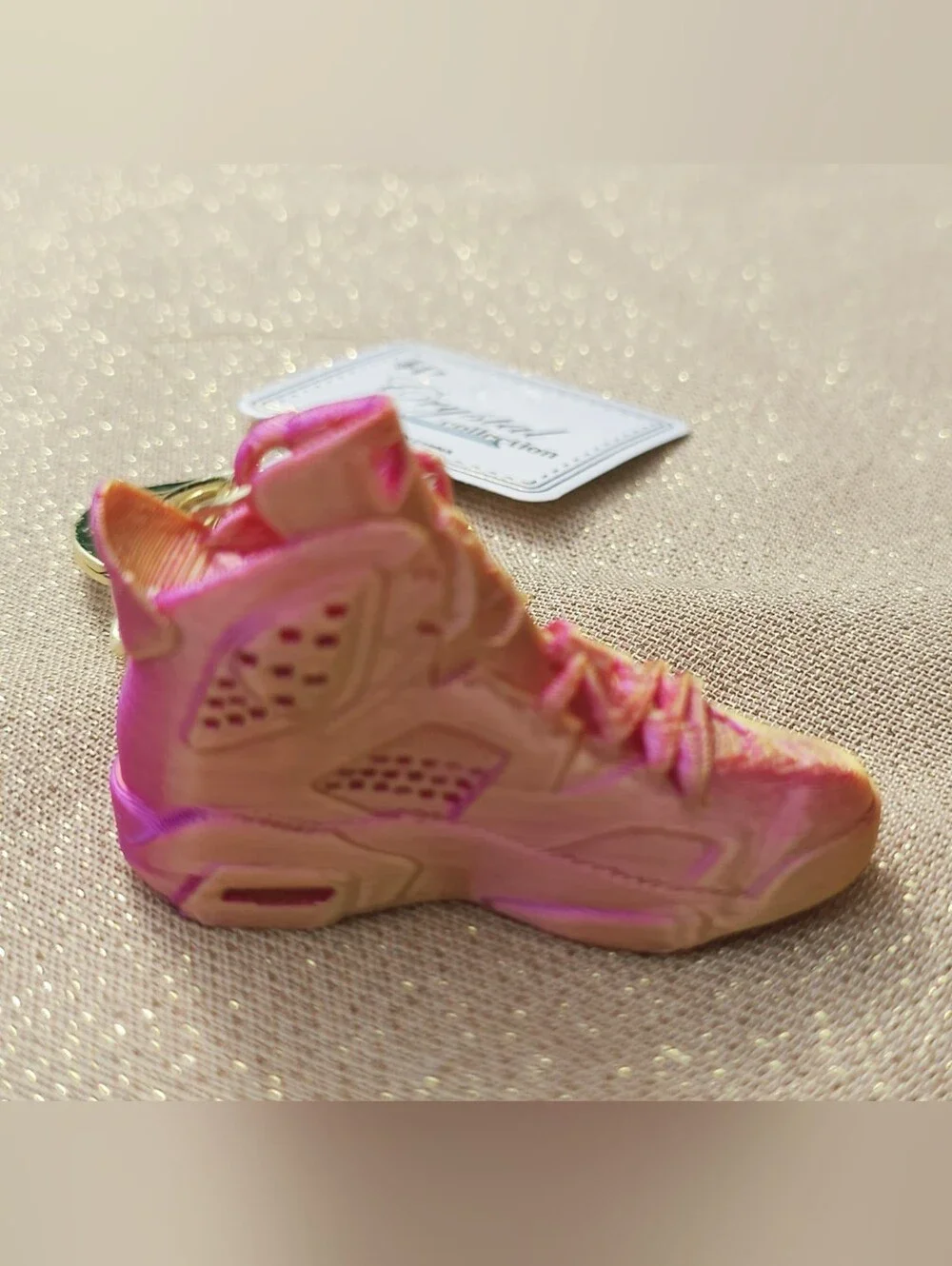 Multi Color 3D Mini Acrylic Sneaker Keychain - Pick Your Favorite!